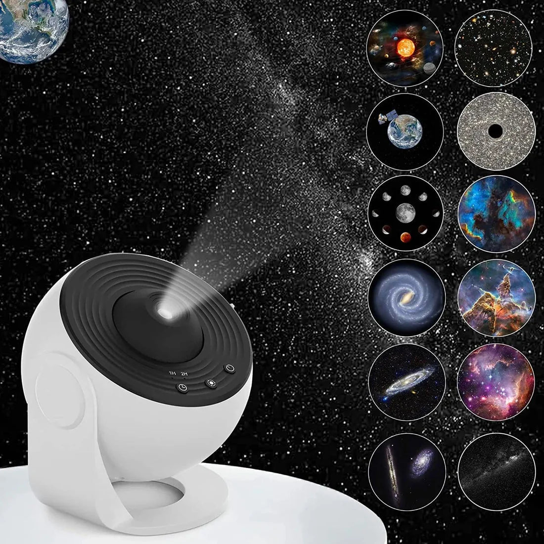 LED Galaxy Projector - Transform Any Room into a Magical Starry Sky